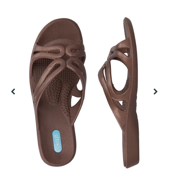 $12 or 3 for $26- Like New Slides- OKA.B - Picture 1 of 6